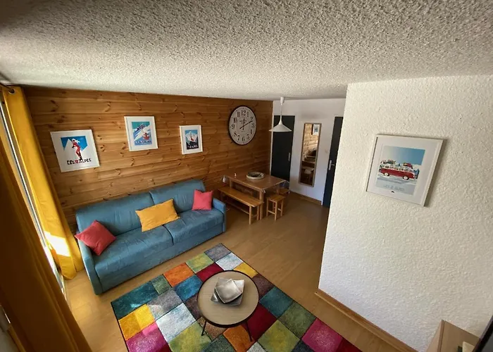 Appartement Residence Cote Brune, Centre Station, Pied Des Pistes, 30M2, 4 Ou 5 Pers, Parking Gratuit, Wifi