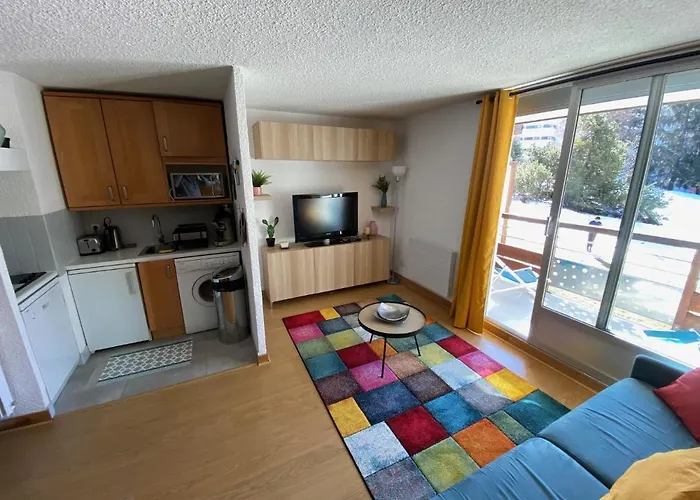 Appartement Residence Cote Brune, Centre Station, Pied Des Pistes, 30M2, 4 Ou 5 Pers, Parking Gratuit, Wifi